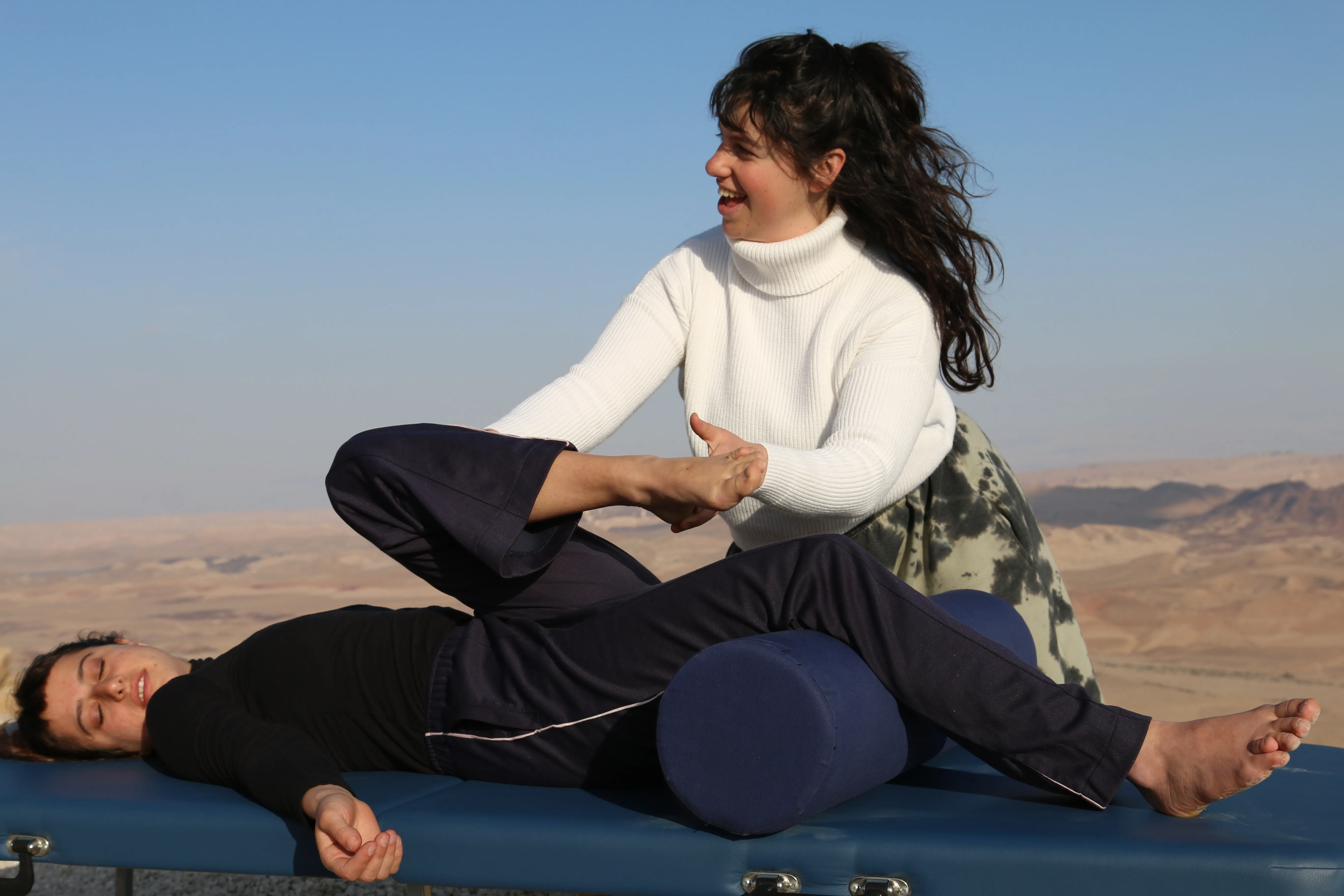 טיפול מול נוף המכתש